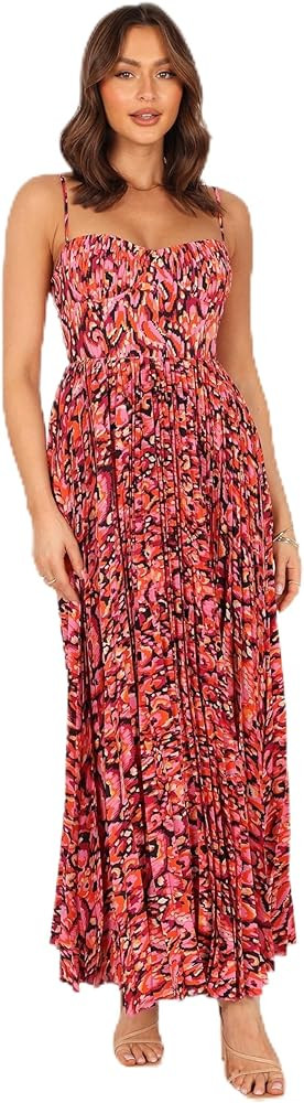 Petal & Pup Women's Achanti Pleated Maxi Dress | Amazon (US)