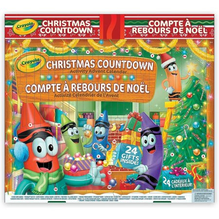 Crayola Christmas Countdown Activity Advent Calendar | Walmart (US)