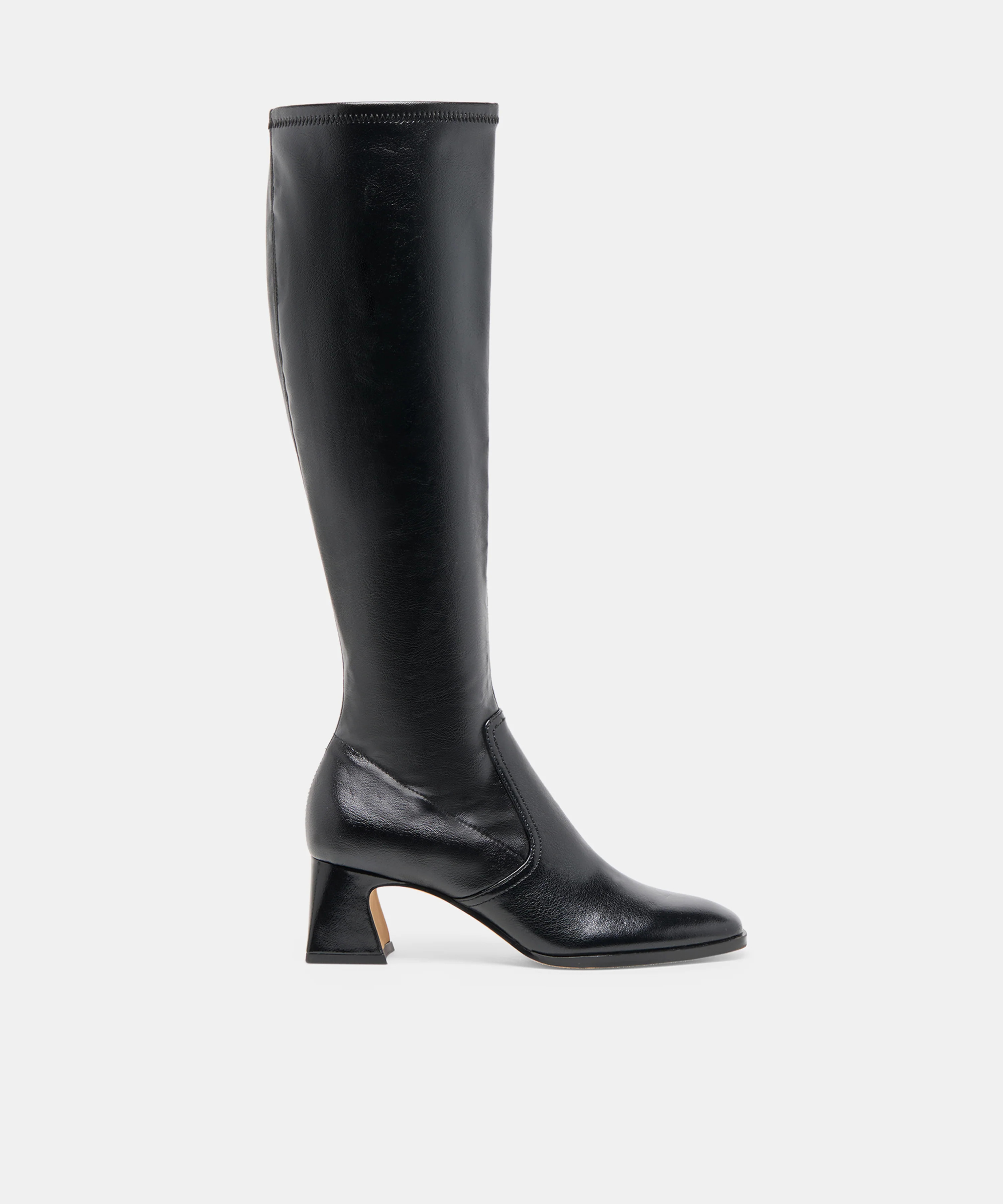 Alivia Boots Black Leather | DolceVita.com