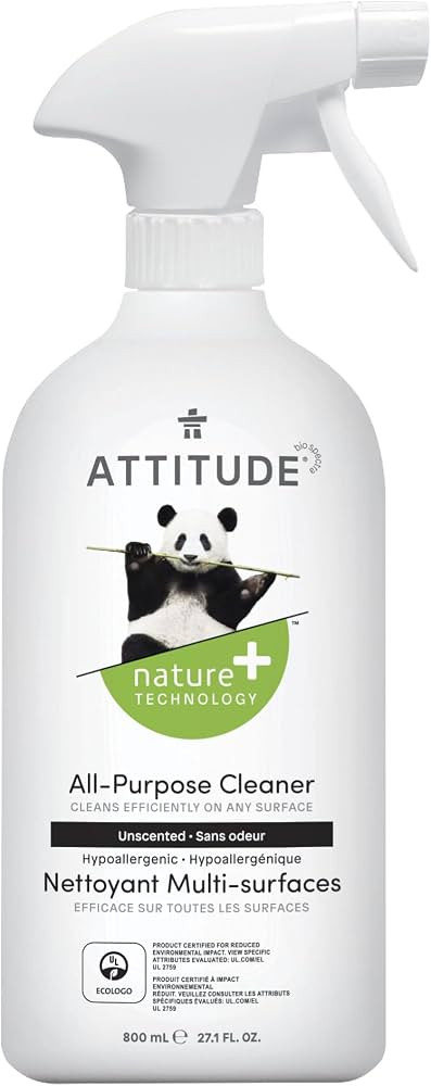 ATTITUDE All Purpose Cleaner, EWG Verified Multi-Surface Products, Vegan, Naturally Derived Multi... | Amazon (US)
