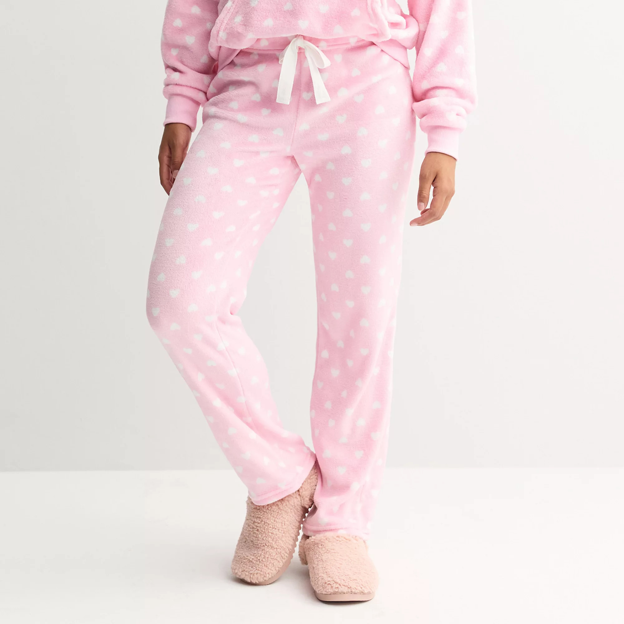 Juniors' Harper & Ivy Plush Lounge Pants | Kohl's