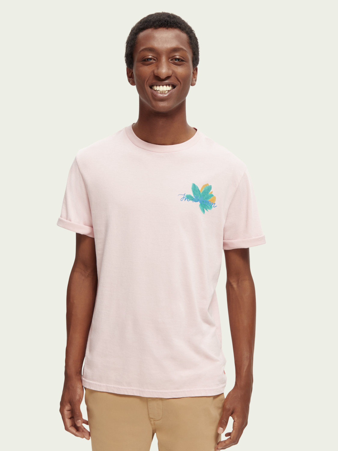 Artwork organic cotton T-shirt
    
        
        
            | Men | Scotch & Soda (US)