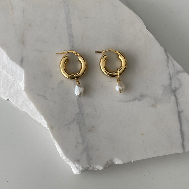 14K Gold Plated Sterling Silver Dangle & Drop Earrings  | Etsy | Etsy (US)