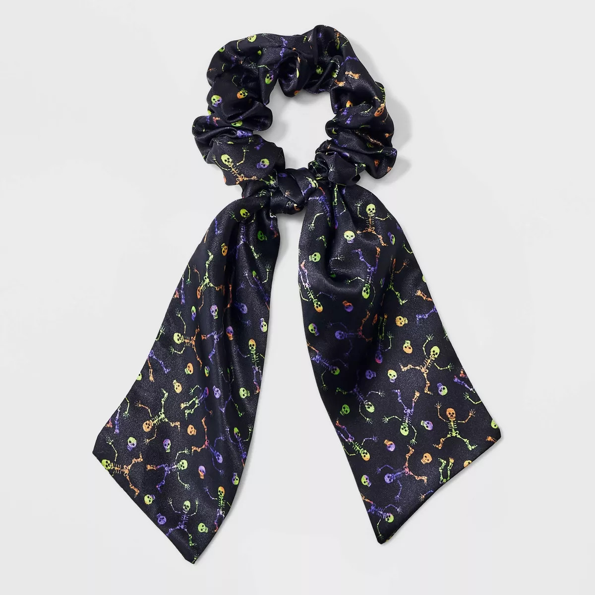 Halloween Skeleton Hair Twister with Tail - Black | Target