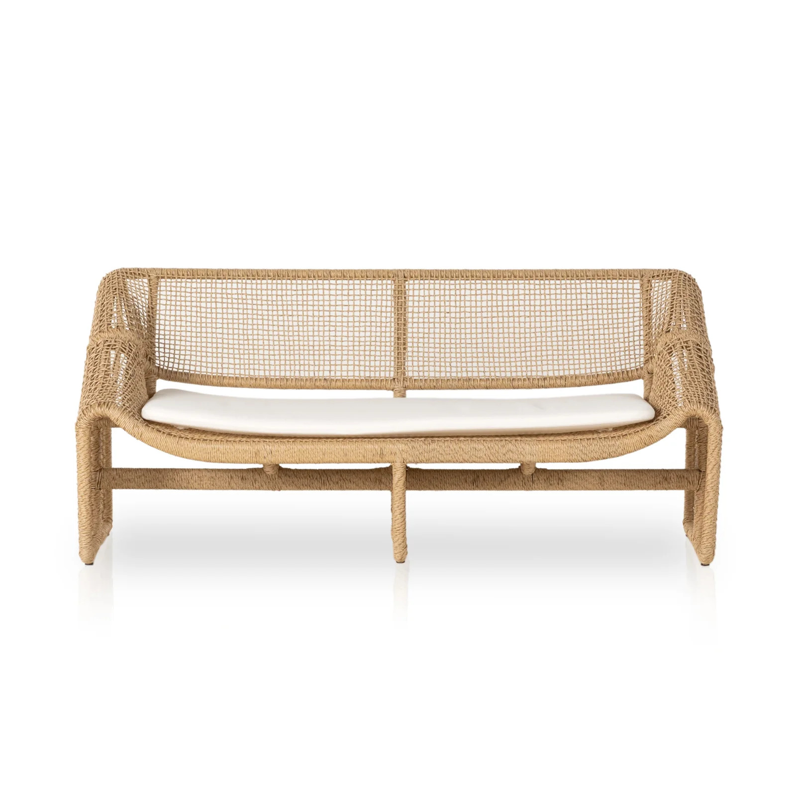 Joss & Main Shea 63" Wide Outdoor Wicker Loveseat with Cushions & Reviews | Joss & Main | Joss & Main