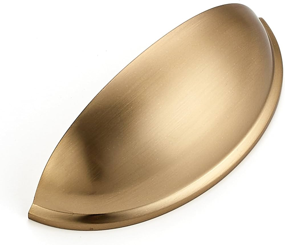 Ravinte 10 Pack 3" Drawer Pulls Champagne Bronze Cabinet Cup Pulls Kitchen Hardware Cabinet Handl... | Amazon (US)