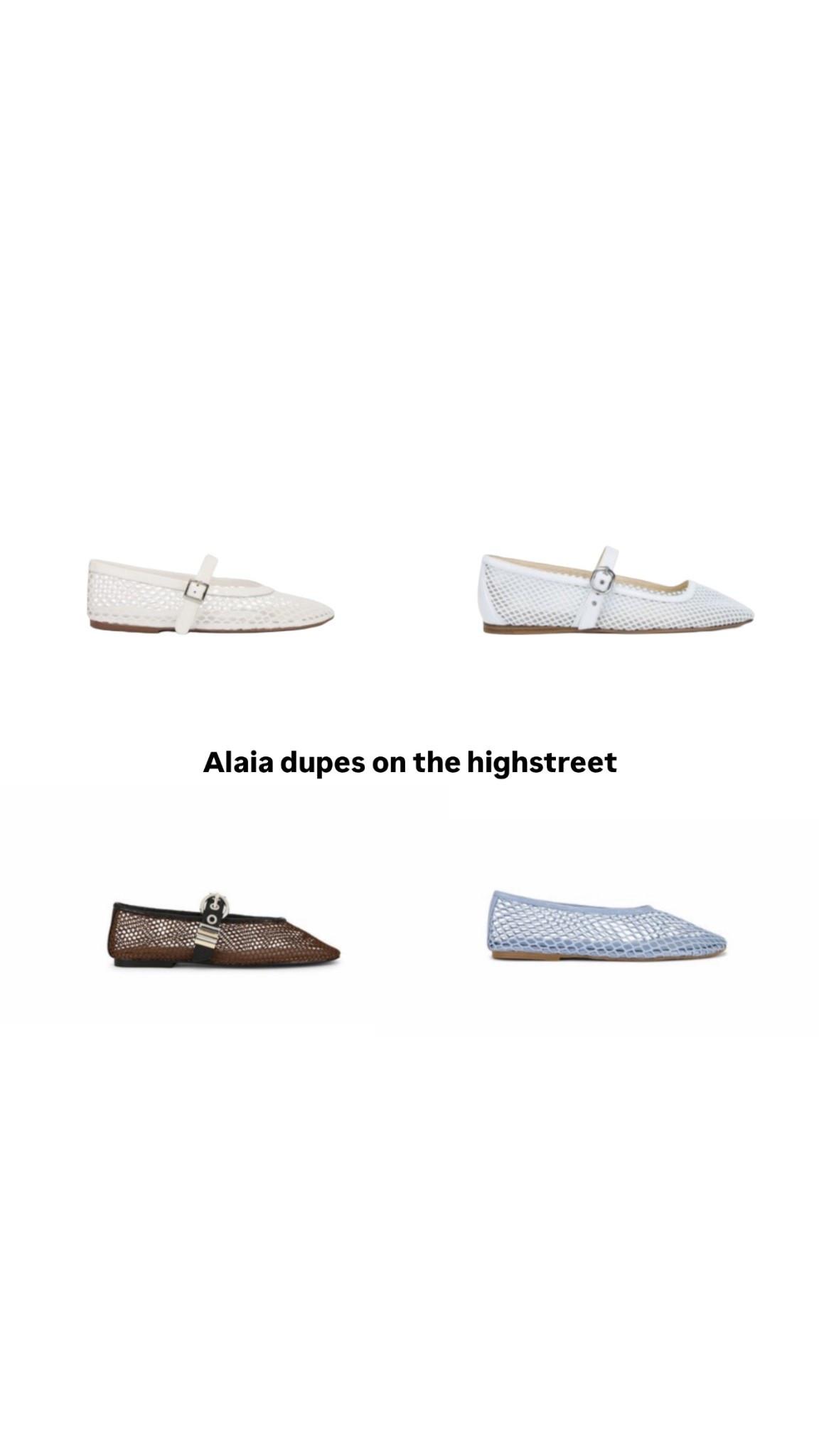 Alaia dupes at highstreet prices 

#LTKsale #LTKshoes #LTKspring