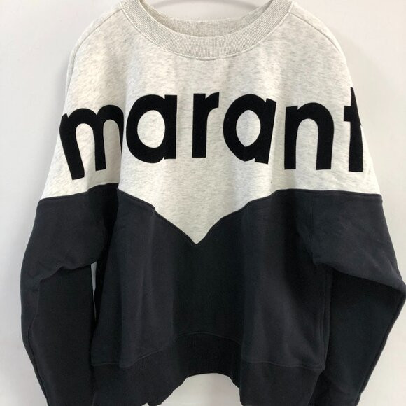 ISABEL MARANT houston logo sweatshirt | Poshmark