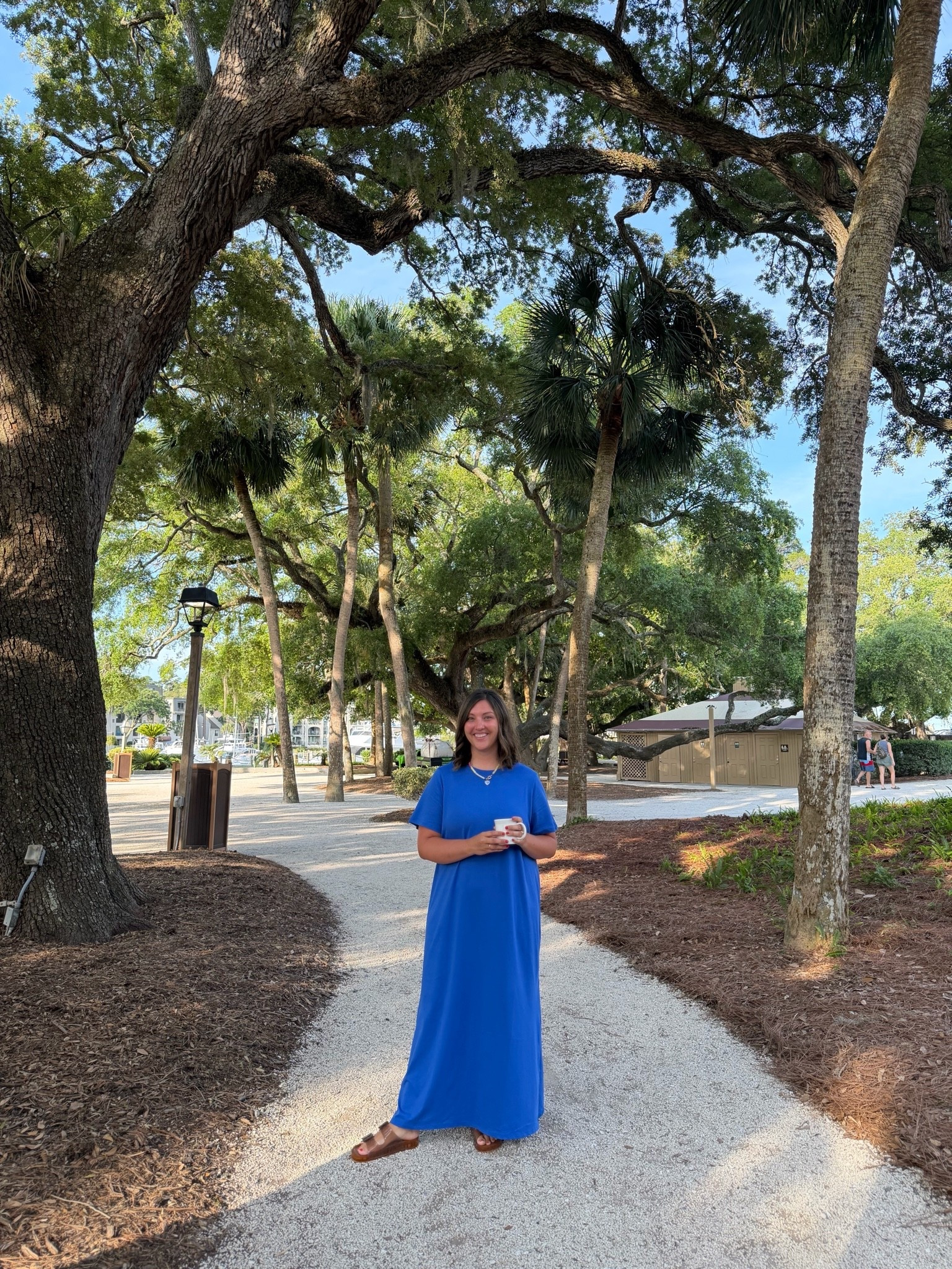 Coffee just tastes better with an ocean breeze 🌊🏝️

This Old Navy find was an instant buy with the color and coming in at under $18 (multiple colors and black too) it’s a no brainer. Not see through and they don’t run slightly oversized 🎉

Sandals are a perfect cushioned jelly option for water or not and elevate any everyday look. On sale for under $45 now compared to $75+ for most versions I’ve seen! I would size up in them 1 size if between sizes. 

Sizing: 5”’7” and true size XL and ordered the XL

Maxi | dress | vacation | coverup | pool | beach

#LTKmomlife #LTKootd #LTKSaleAlert