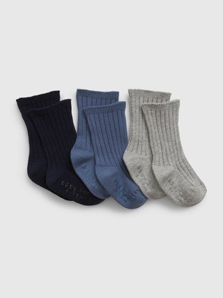 Baby First Favorites Crew Socks (3-Pack) | Gap (CA)