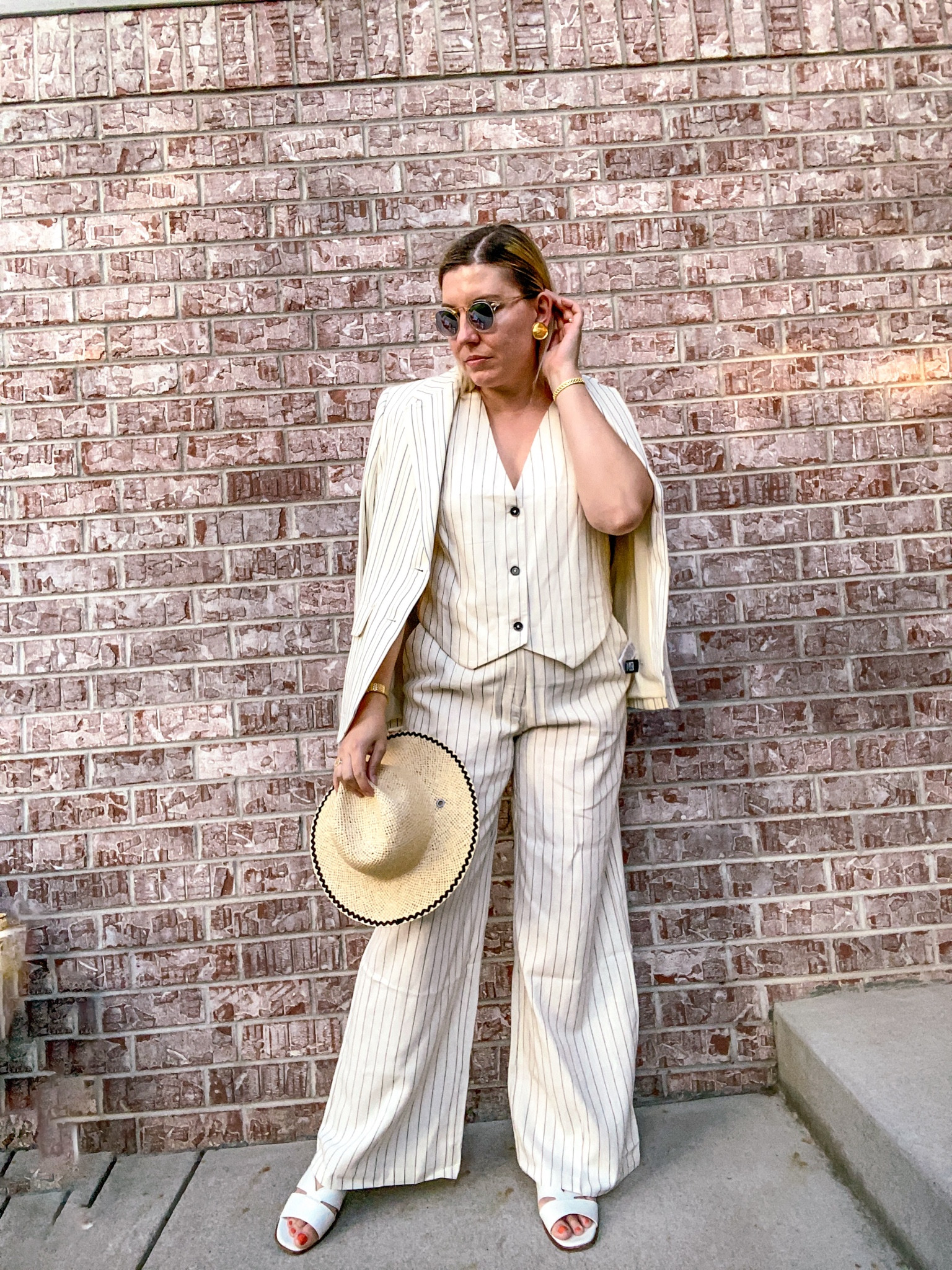 It took me some consideration, but I have come around to the idea of a vest as a shirt. Discuss in the comments. 😉 

This vest and pants set is AFFORDABLE and linked on my LTK outfit post!

#LTKSeasonal #LTKstyletip #LTKfindsunder50