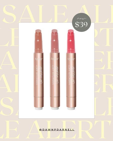 Shop sale, tarte lip plump. My favorite! Each tint is so good! Qvc

#LTKbeauty #LTKfindsunder50 #LTKsalealert