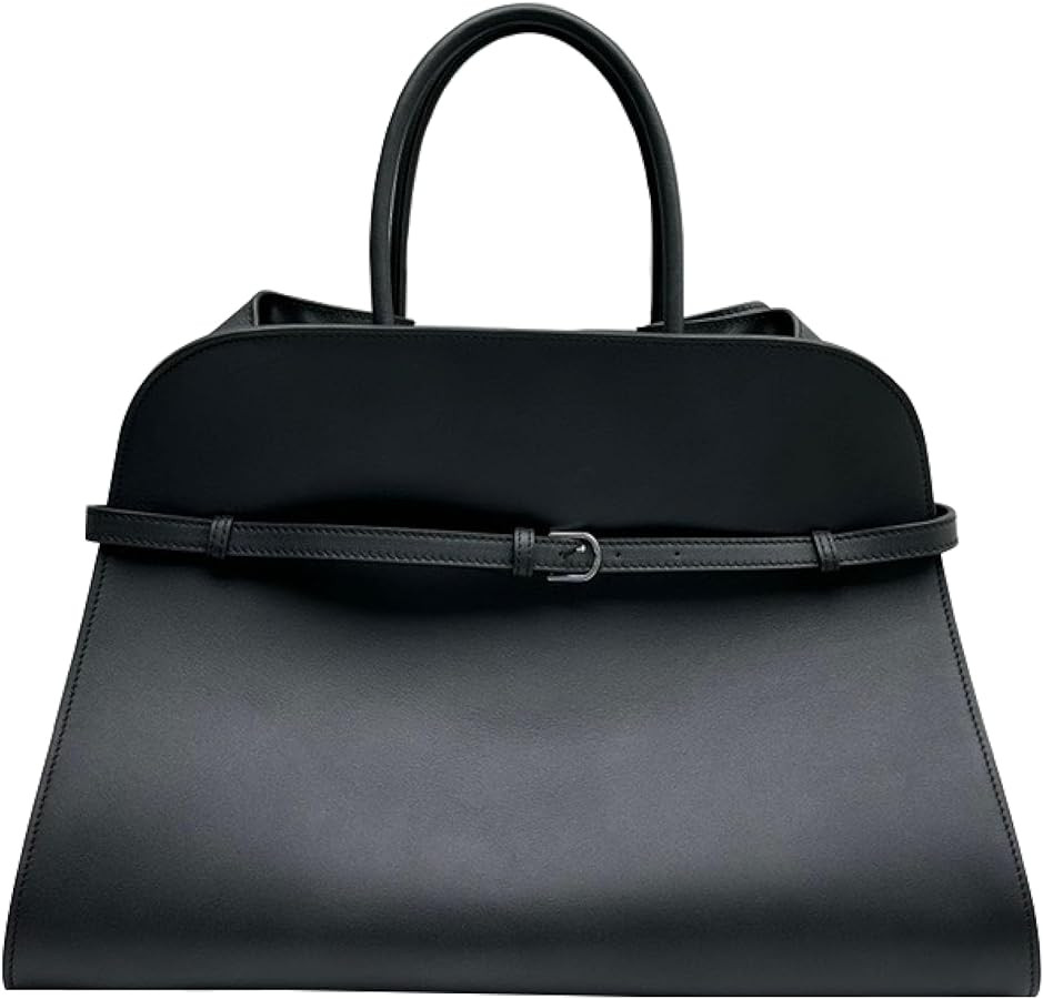 Large Work Tote Bag for Women,Real Leather Top Handle Purses,Fashionable Retrocasual Shoulder Hob... | Amazon (US)