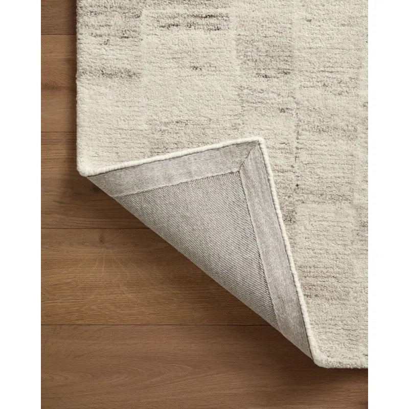 Amber Lewis x Loloi Rocky Ivory / Silver Area Rug | Wayfair North America