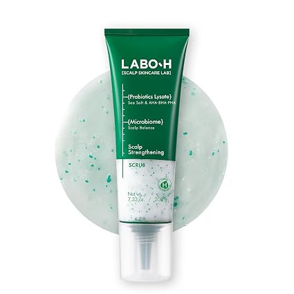 LABO.H Scalp Strengthening Scrub - Korean Calrifying Shampoo for Hair Growth & Anti-Loss | Vegan ... | Amazon (US)