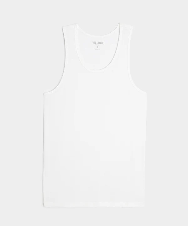 Slim Ribbed Tank | Todd Snyder