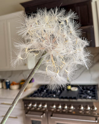 Faux Grand Meadow Dandelion Stem | MJHome