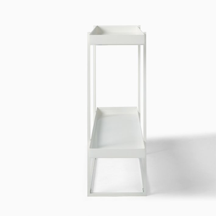 Streamline Metal Indoor/Outdoor Rectangle Plant Stand | West Elm (US)