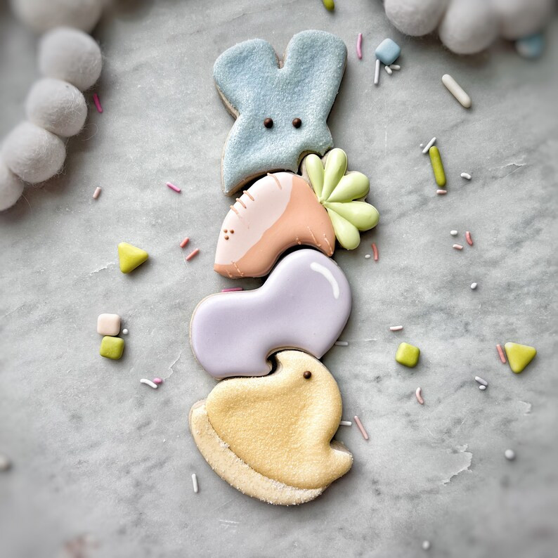 Peep Easter Cookie Stack - Etsy | Etsy (US)