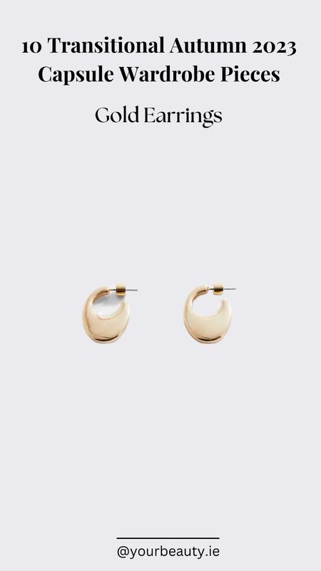 Oval gold earrings

#LTKSeasonal #LTKunder50 #LTKFind