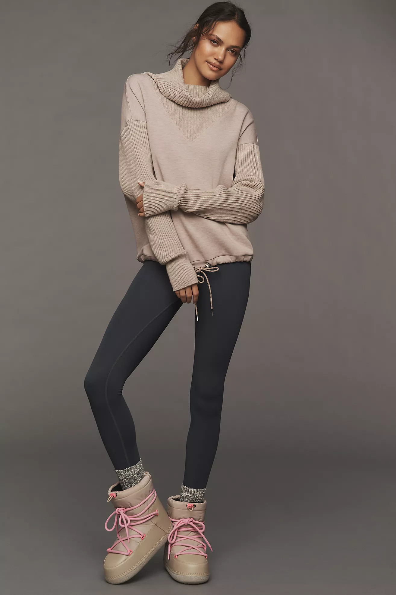 Varley Hannah Cowl-Neck Sweatshirt | Anthropologie (US)