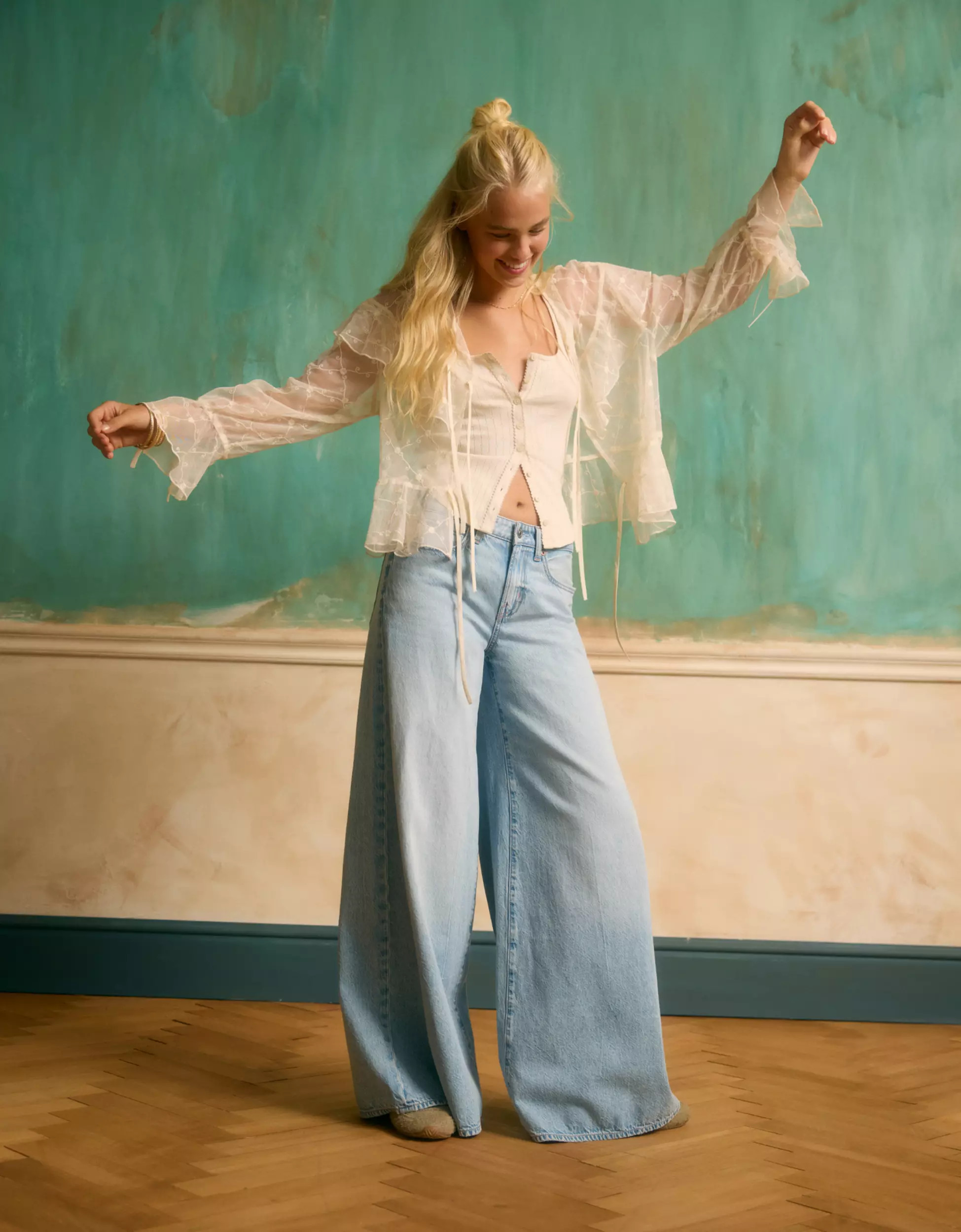 AE Baggy A-Line Fit Jean | American Eagle Outfitters (US & CA)