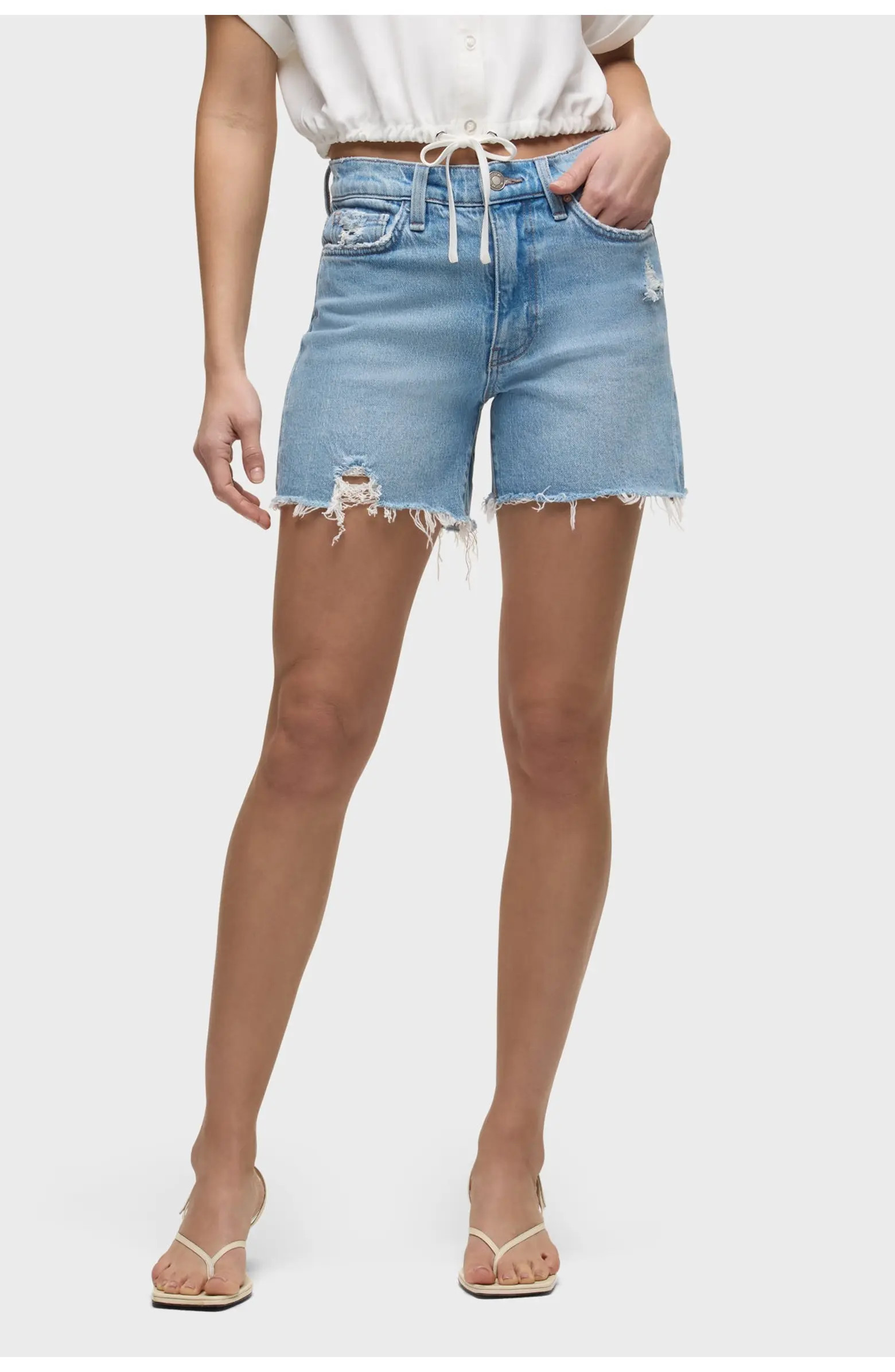 devon high-rise boyfriend short | Nordstrom