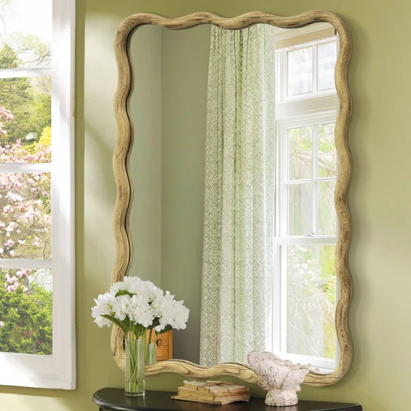 Castin Solid Wood Flat Wall Mirror | Wayfair North America
