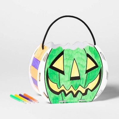 Trick-or-Treat Pumpkin Pail Halloween Activity - Hyde & EEK! Boutique™ | Target