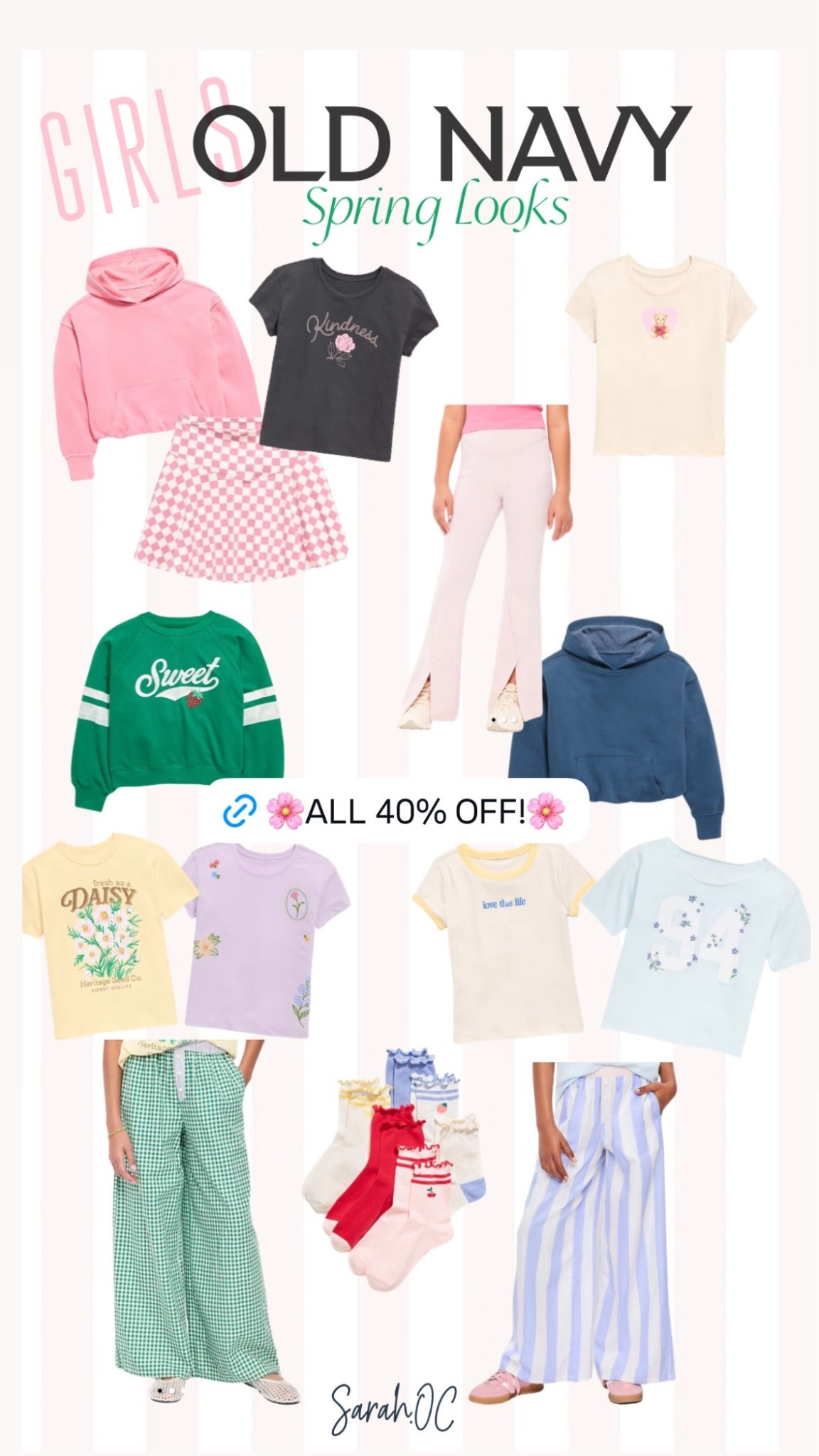 Old Navy 🌸Girls Spring Looks🌸
40% OFF EVERYTHING! 

Sale | spring looks | girls 

#LTKKids #LTKSaleAlert #LTKmomlife