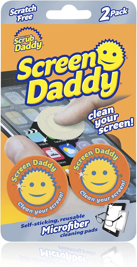 Scrub Daddy Screen Cleaning Microfiber Cloth Pads, Cleaning Pads for Phone, Computer Screen, Eye ... | Amazon (US)