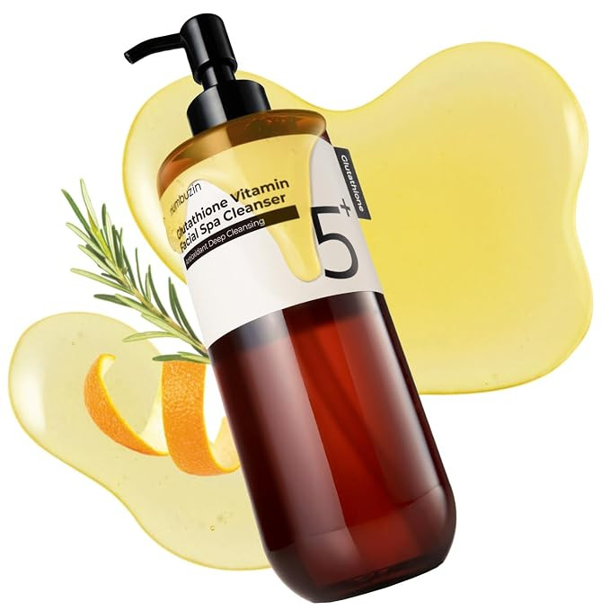 numbuzin No.5 Cleansing Oil, Glutathione & Vitamin C Cleanser for Pores, Sebum & Dark Spots, Rich... | Amazon (US)