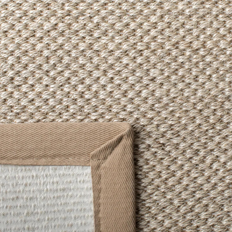 Kiki Jute/Sisal Marble/Linen Area Rug | Wayfair North America