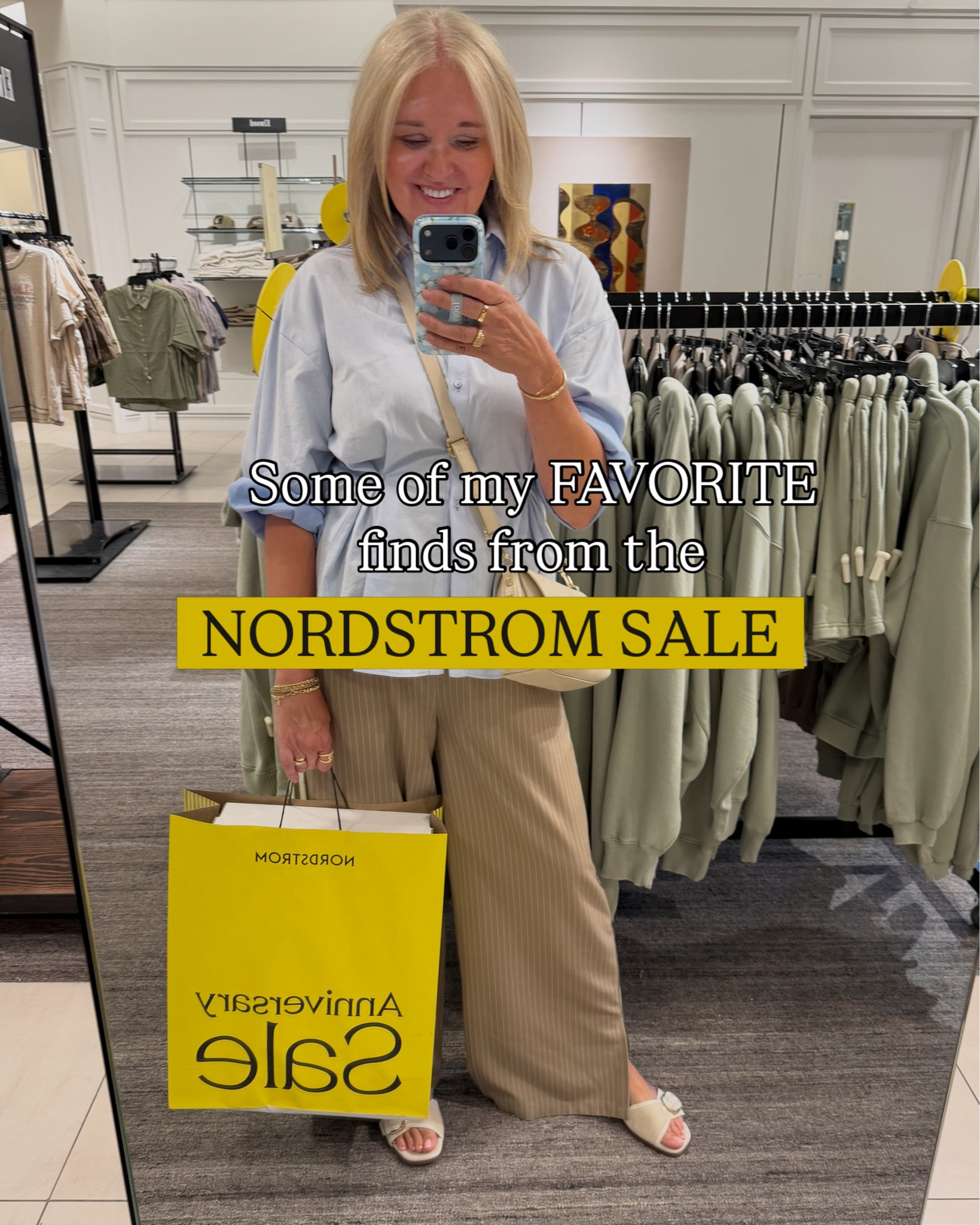 Happy Nordstrom Sale💛 Comment SHOP for links🛍️

 Got into the store and I always end up trying on things that I never saw online!  The selection of jeans was minimal, same with sweaters….but I feel like I stumbled on some great finds!! 

#nordstromsale #fallstyle #midlifewomen 

This dress! A great price point and a perfect fit! 

Loved these sneakers!  This color is amazing!!

I didn’t want to love these jeans, but man are they good!!💙

So cute!  I love an animal print shoe 🦓

Cute dress!! The brown corduroy is Fall perfection!! 

Adorable Free People sweater!! The details are adorable! 

GRAB these jeans!  They’re so soft, ace age the perfect slouch…under $75

Never saw this coat online, and its such a great find!!

#LTKSaleAlert #LTKOver40 #LTKSeasonal