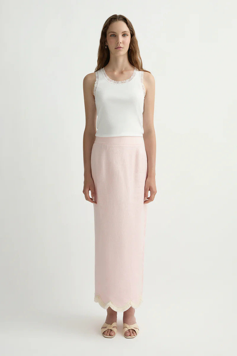 ESSIE COLUMN SKIRT | POSSE (US)