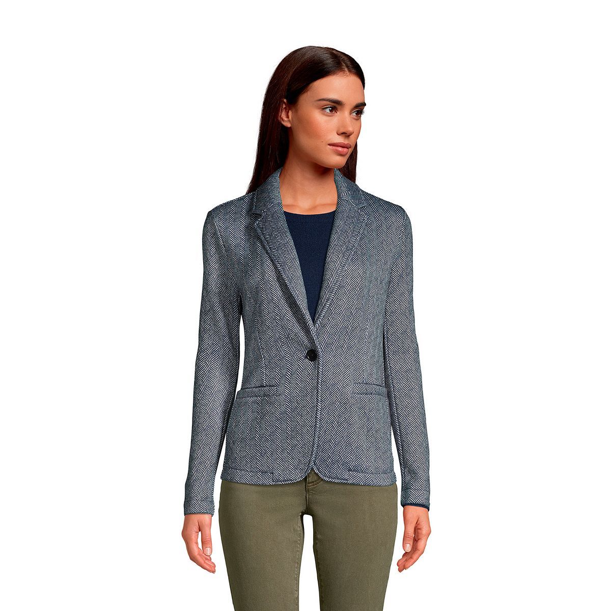 Women's Lands' End Sweater Fleece Blazer | Kohl's