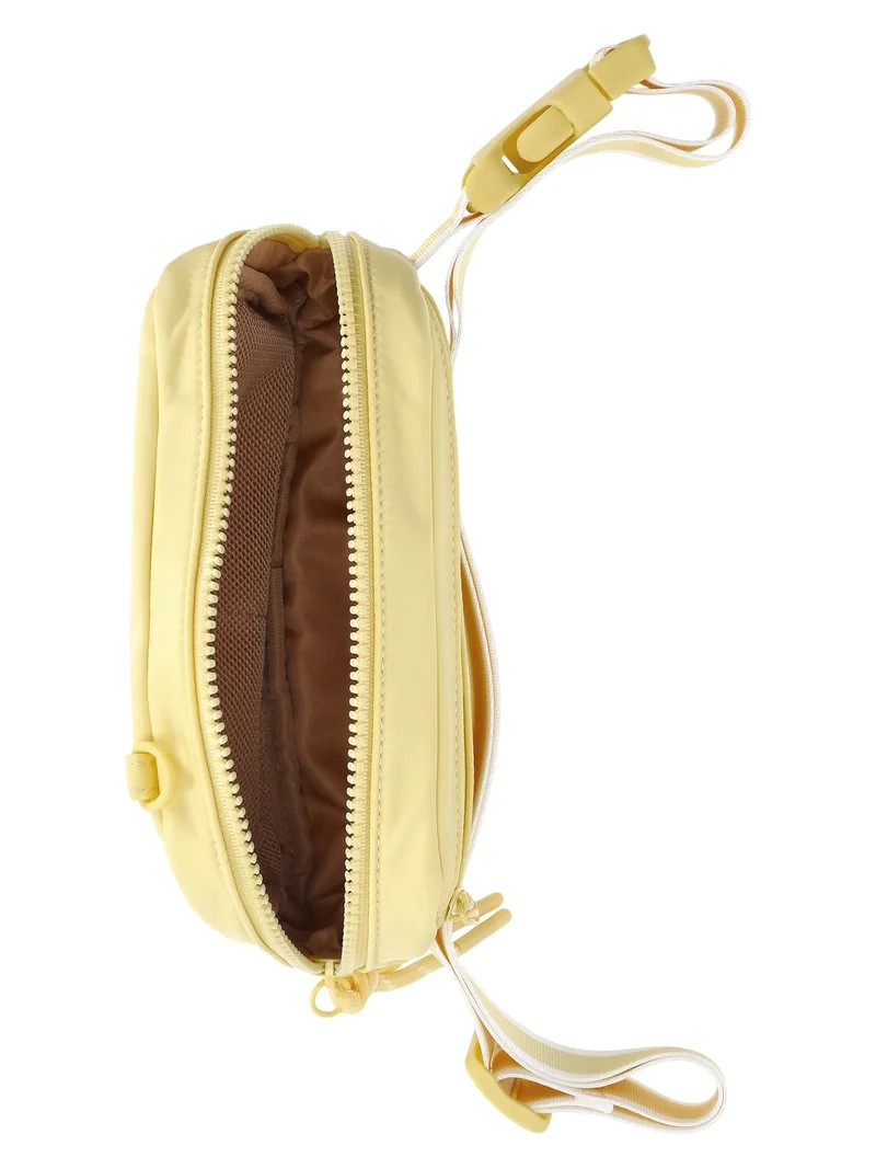 No Boundaries Women's Hands Free Fanny Pack, Lemon Ice | Walmart (US)