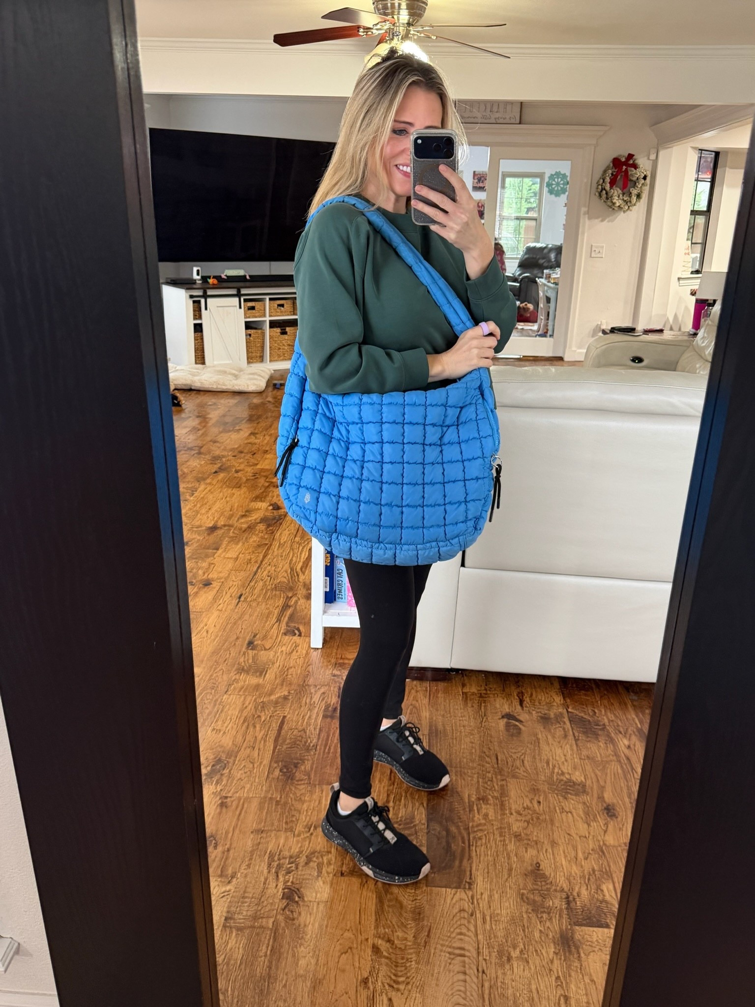 Obsessed with this bright blue tote bag right now from Free People!💙

I linked a similar one from Amazon also! 

#LTKdayinmylife #LTKSeasonal #LTKootd