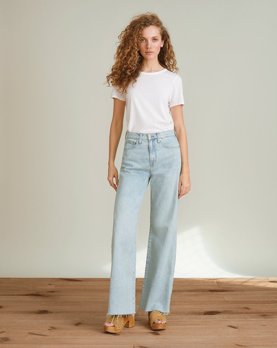 Taylor Wide-Leg Jean | Veronica Beard