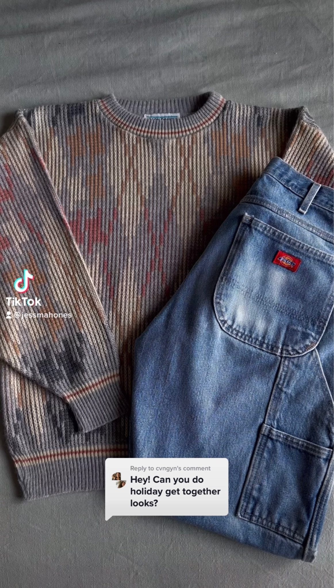 fit 4! 
MY SIZES:
• sweater: M
• pants: 32x30

#LTKunder100 #LTKSeasonal #LTKHoliday