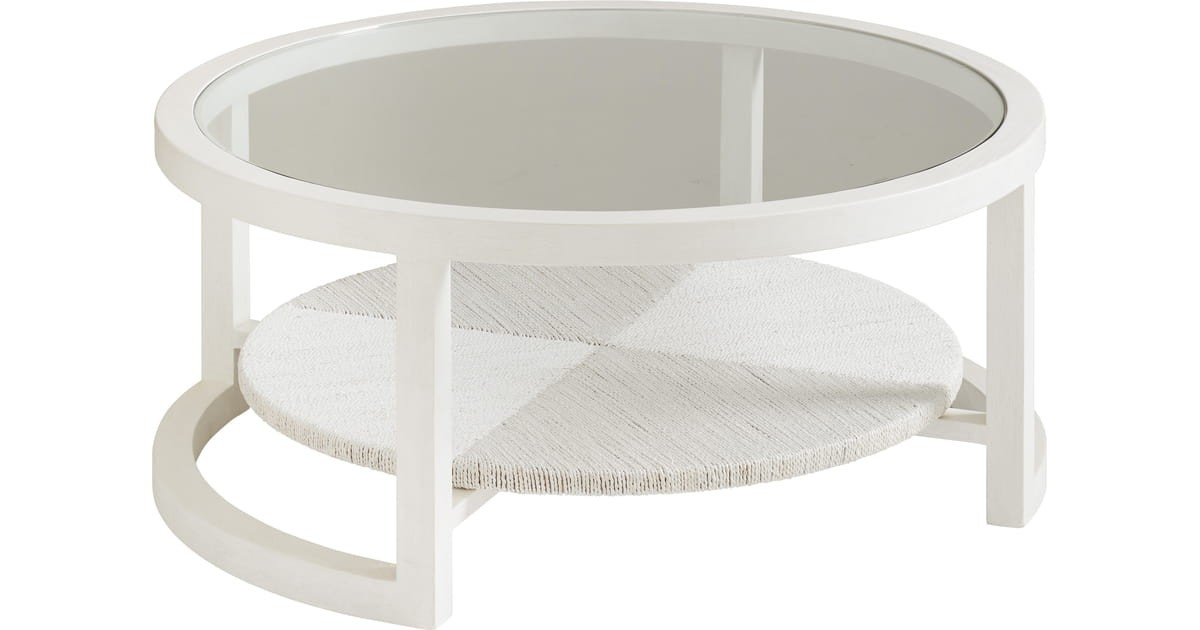 Pompano Round Cocktail Table | Layla Grayce