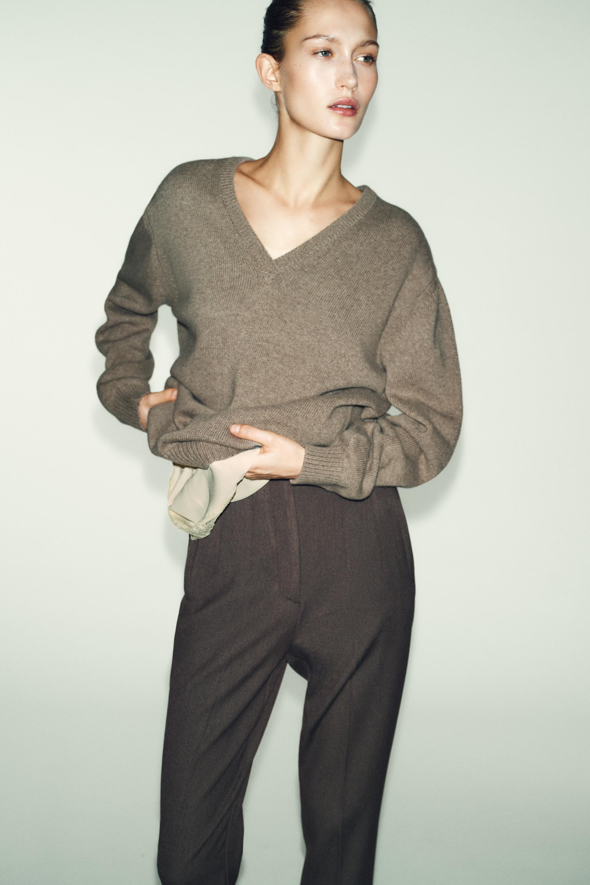 HIGH-WAIST TROUSERS | Zara UK