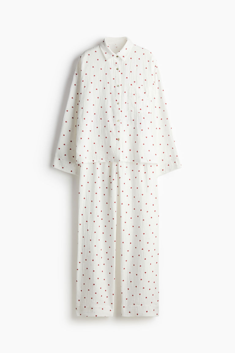 Cotton Muslin Pajamas | H&M (US + CA)