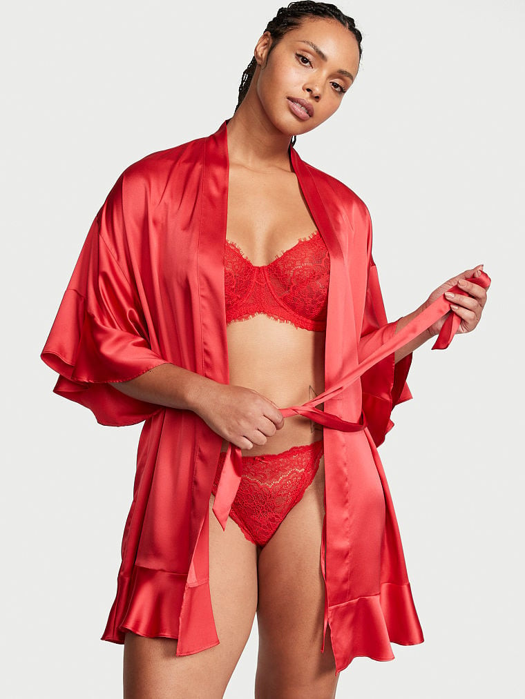 Georgette Flounce Robe | Victoria's Secret (US / CA )