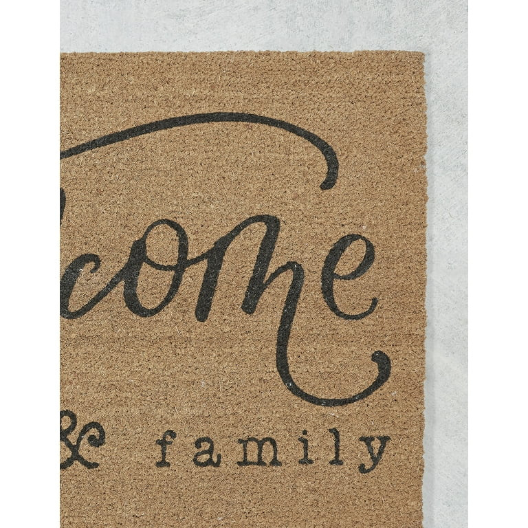 Mainstays Welcome Friends Coir Doormat 24" x 36" - Walmart.com | Walmart (US)