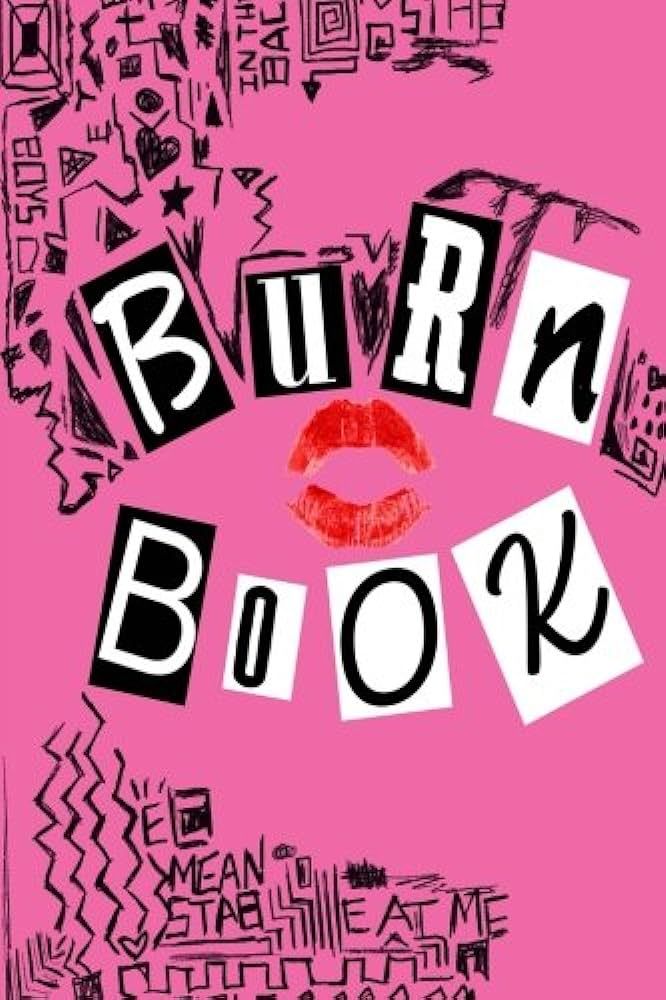 Burn Book: Lined Journal, Its Full Of Secrets - 6x9 inch, 150 pages, Matt Cover and Heavy Off Whi... | Amazon (US)