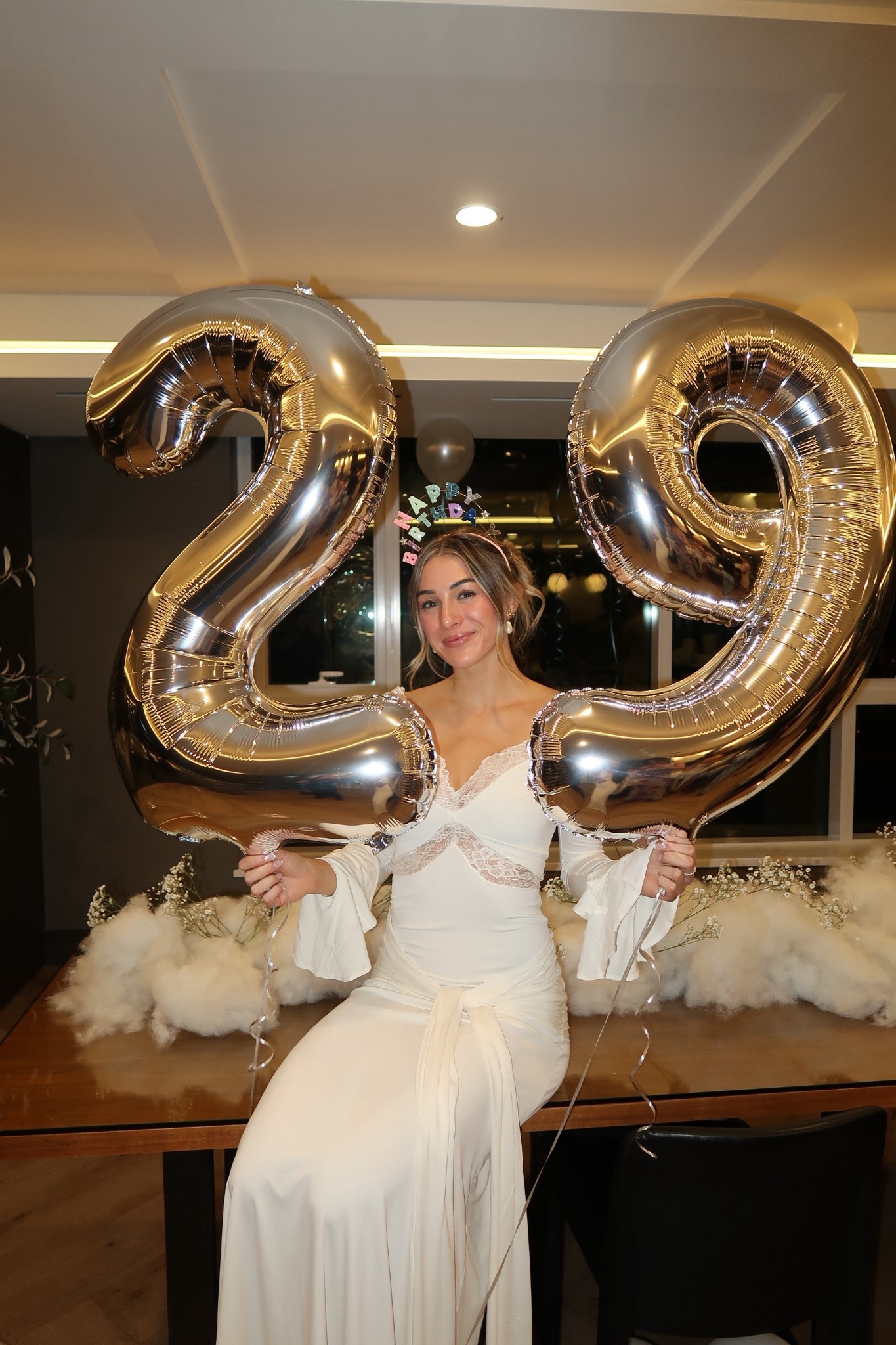 On cloud 29 birthday party ☁️🩵still dreaming about the dress I wore #meshki #whitemaxidress #whitedress 

#LTKStyleTip #LTKWedding #LTKTall