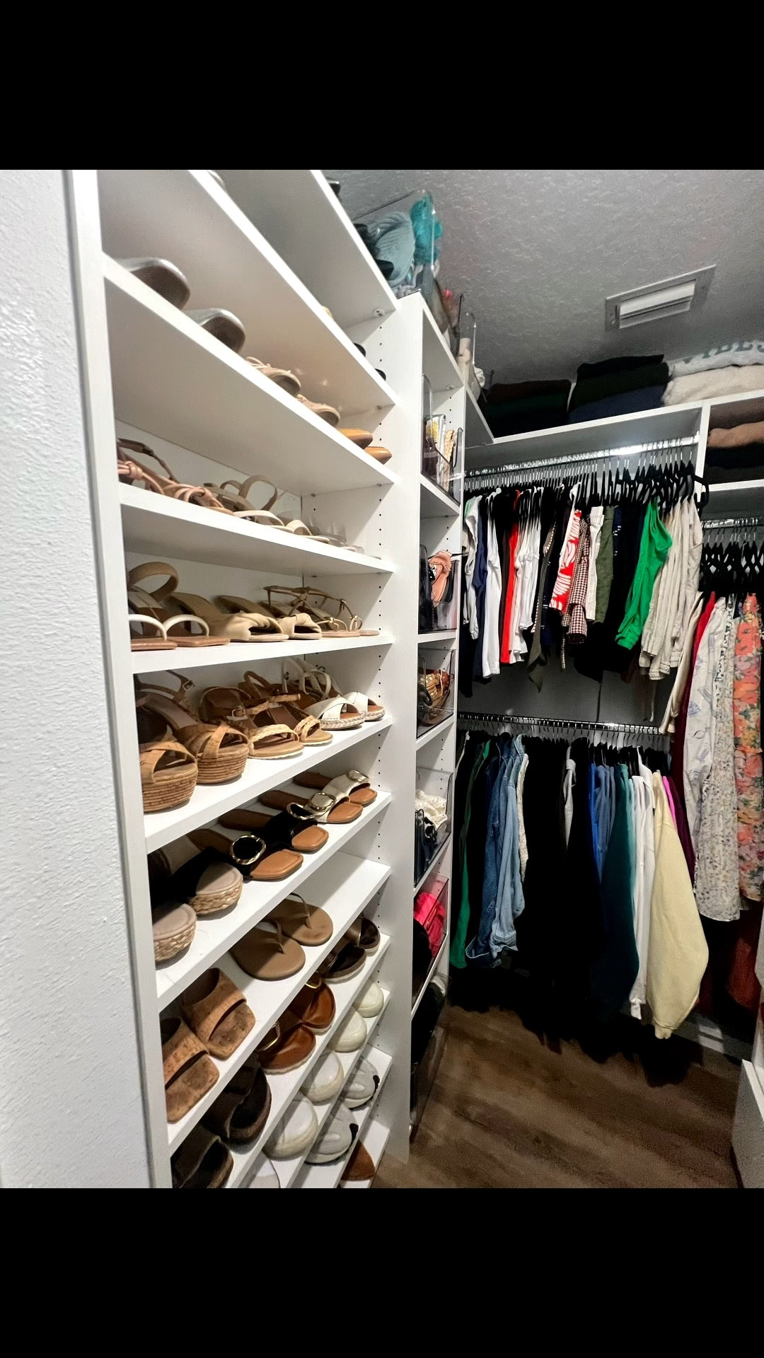 Closet before and after. We simplified, created better categories, and used a few practical products to make the space easier to maintain. Linking some of the products we used for this closet refresh.

#LTKHome #LTKstorytime #LTKselfcare