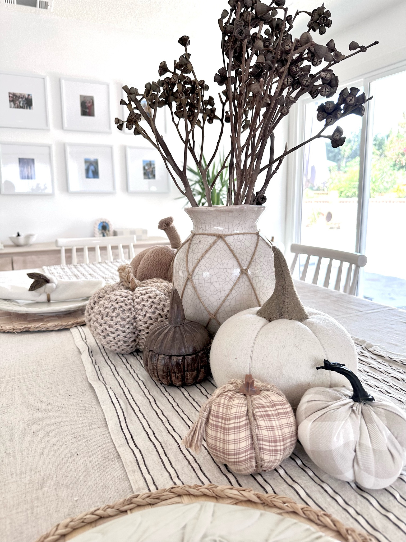 A neutral fall dining table 🍂


#neutralhome #neutralfalldecor #neutraldecor #falldecor #pumpkindecor 
#fallvibes #fallneutral #diningtable #dining tabledecor 

#LTKSeasonal #LTKFind #LTKhome