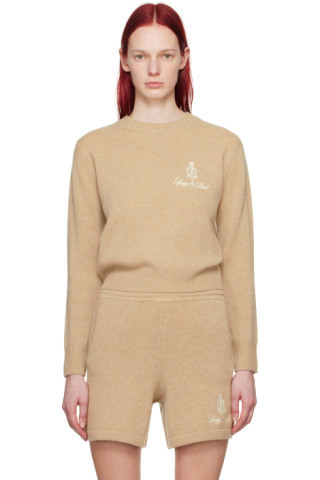 Beige Vendome Sweater | SSENSE